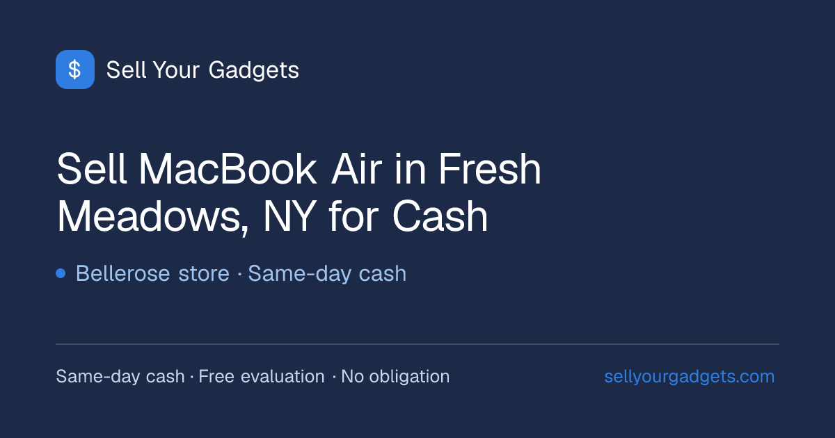 Sell MacBook Air in Fresh Meadows, NY for Cash | Sell Your Gadgets